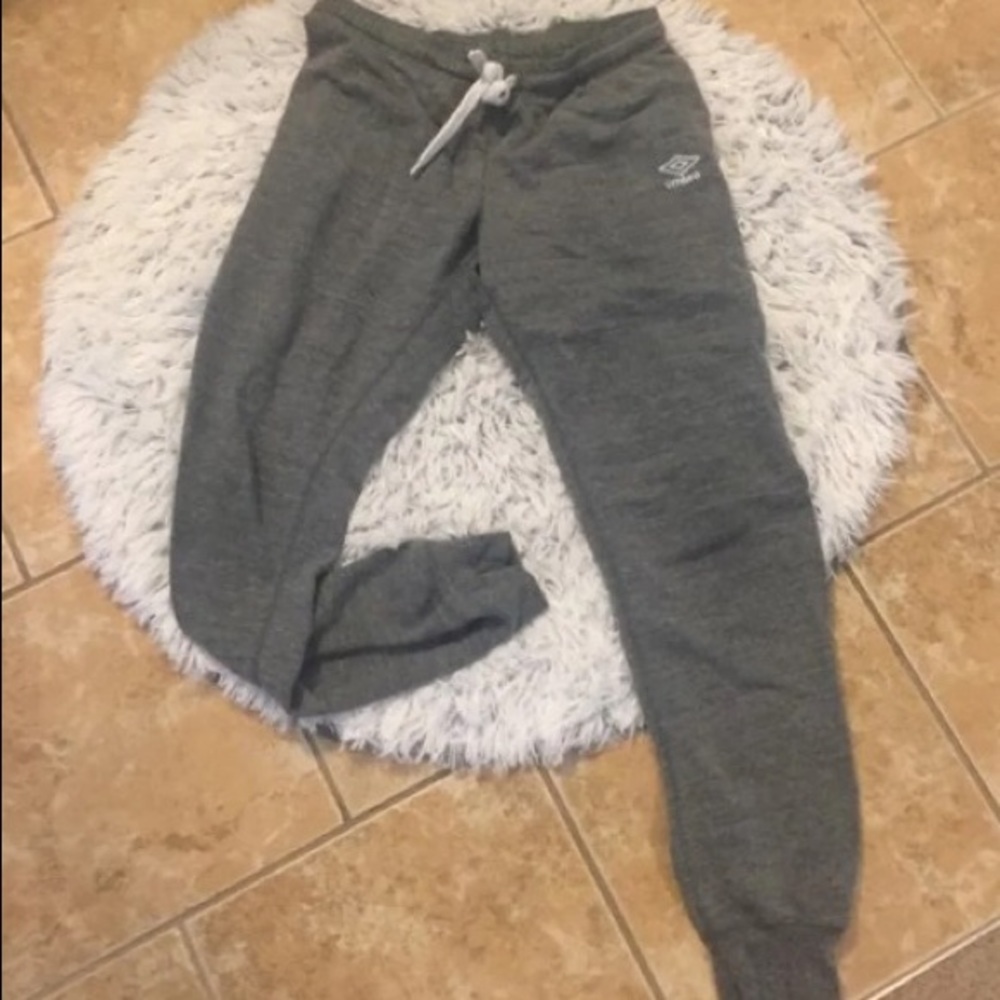 Grey Umbro Joggers
